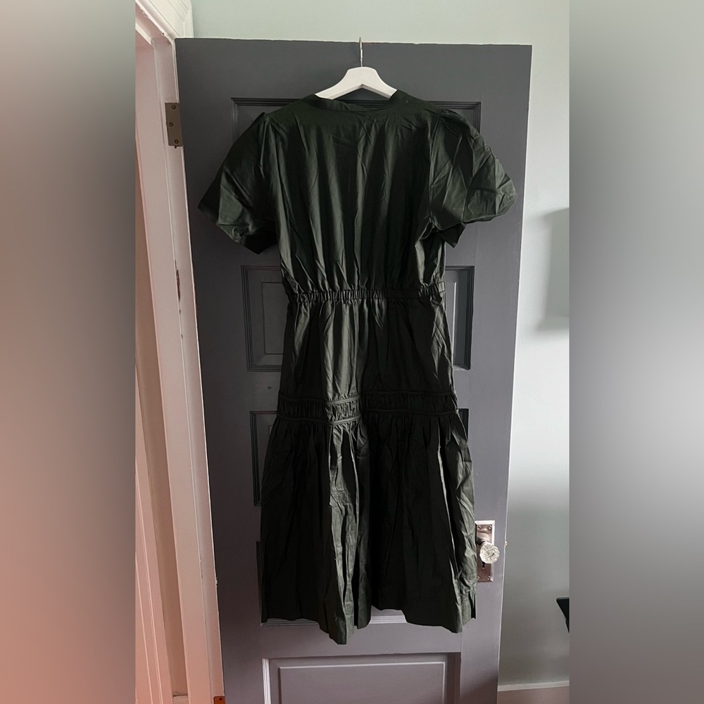 Baltic Born Dark Green Midi Dress - Picture 10 of 14